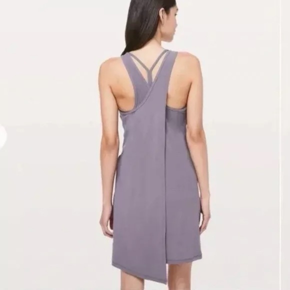 Lululemon Early Morning Dress in Graphite Purple